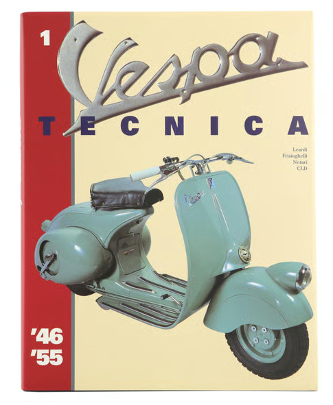 PIAGGIO Kézikönyv "Vespa Tecnica 1" 1946/1955