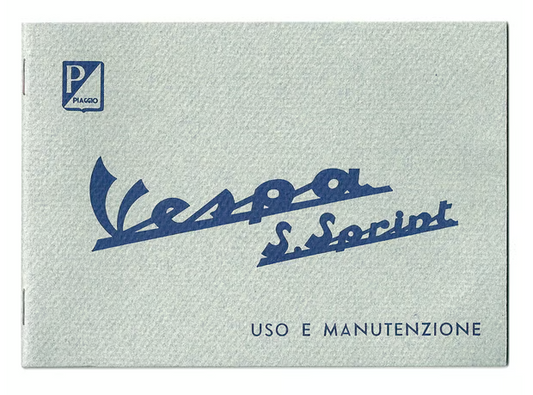 PIAGGIO Használati utasítás a Vespa SS90 számára