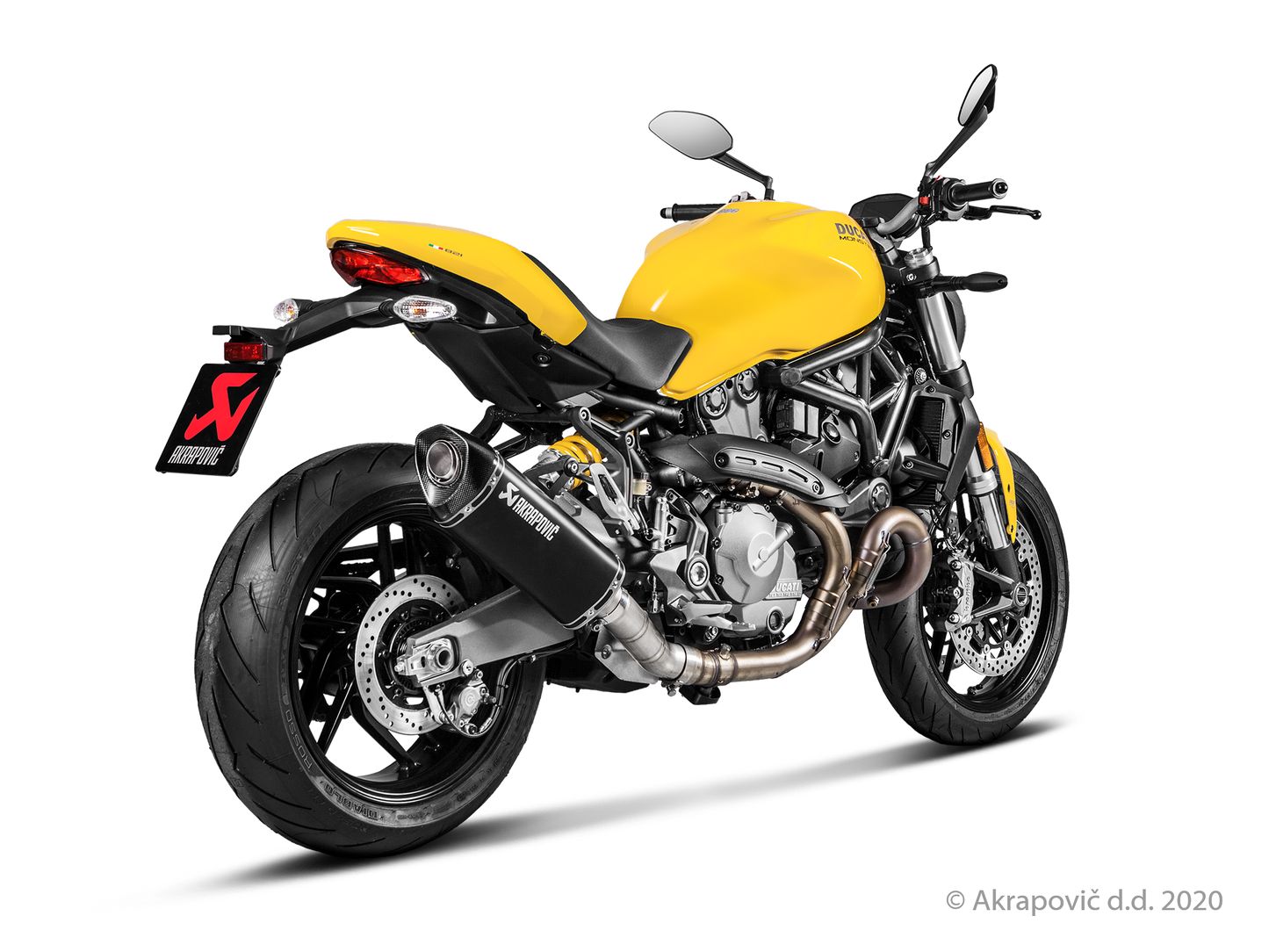 Ducati Monster 1200 R Link Pipe (Titanium) - (2017/2020)
