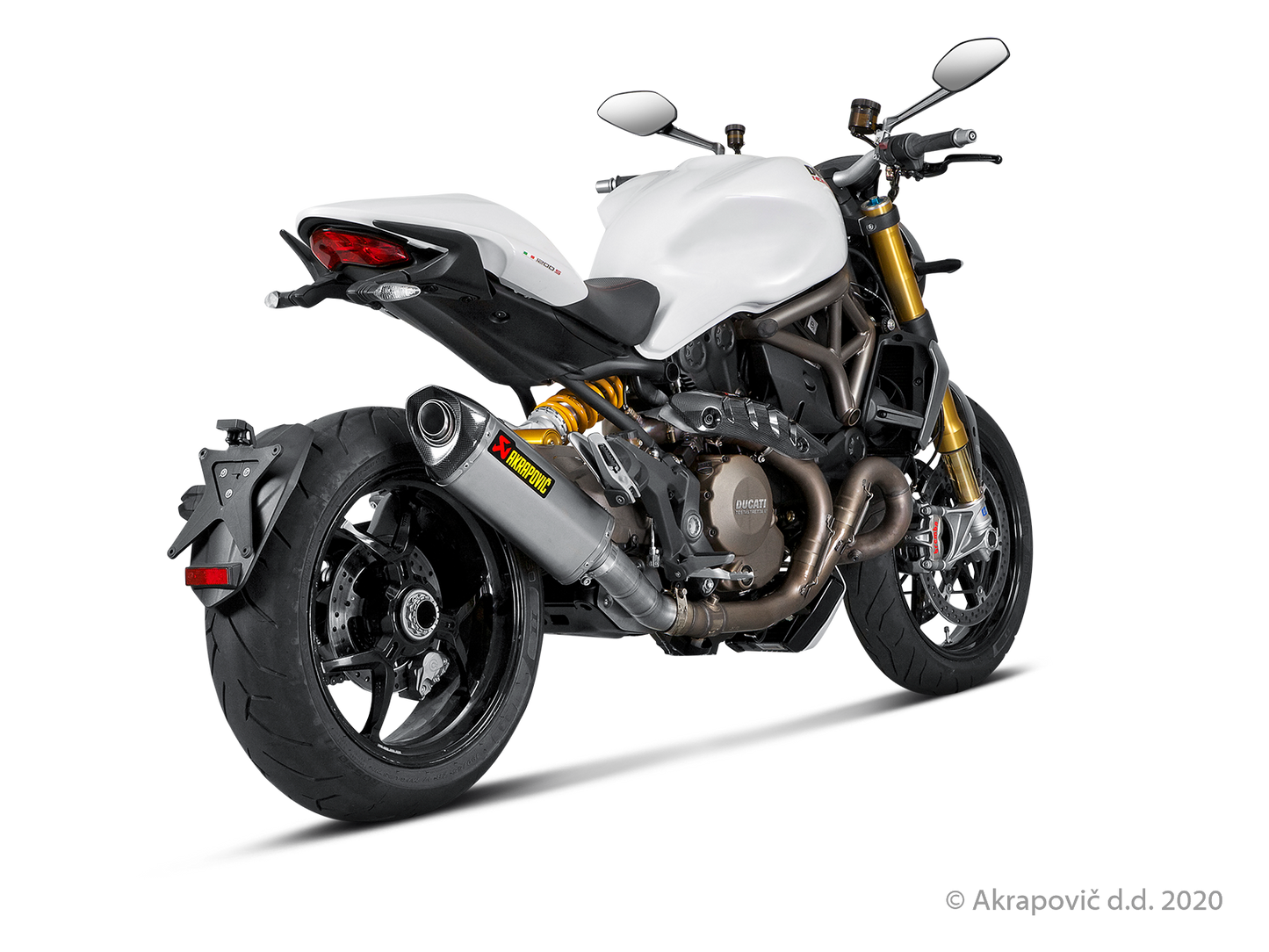 Ducati Monster 1200 R Link Pipe (Titanium) - (2017/2020)