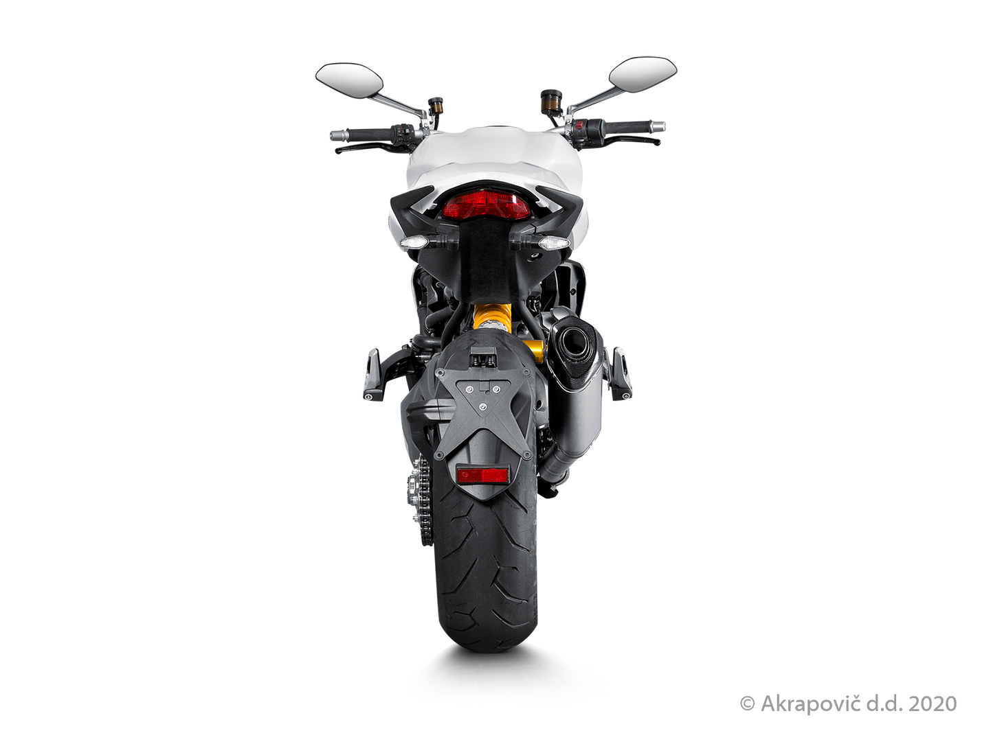 Ducati Monster 1200 R Link Pipe (Titanium) - (2017/2020)
