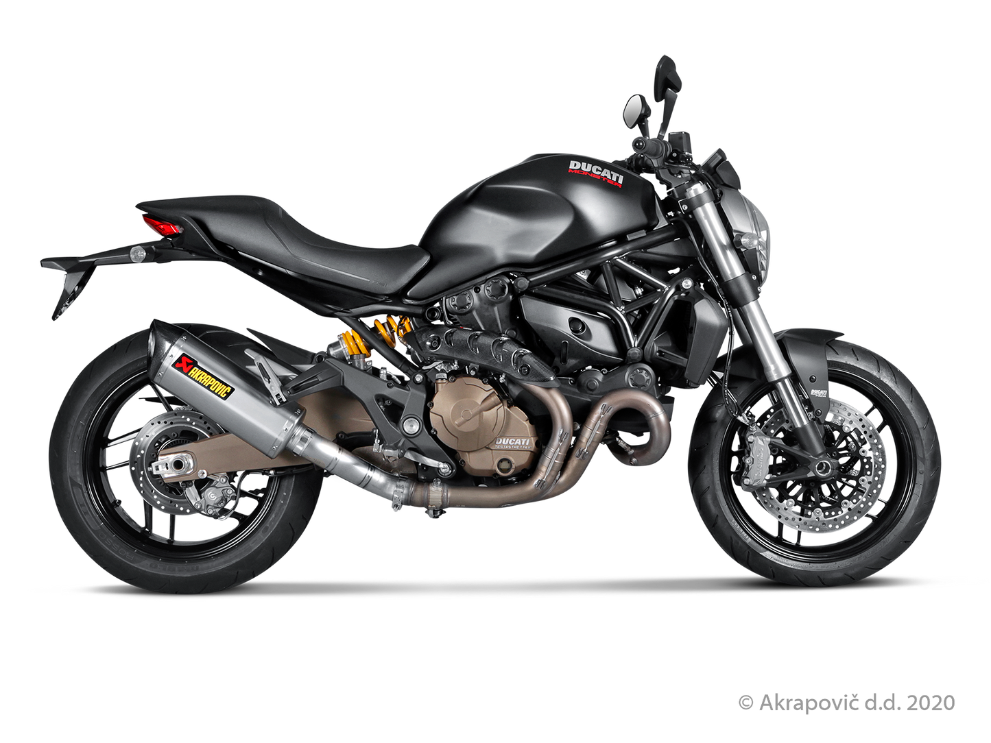 Ducati Monster 1200 R Link Pipe (Titanium) - (2017/2020)
