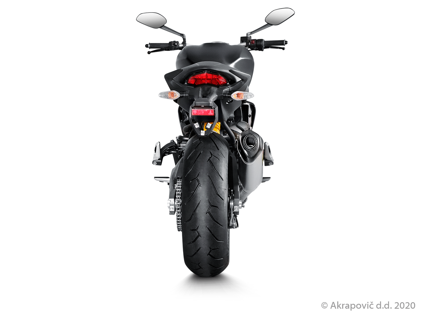 Ducati Monster 1200 R Link Pipe (Titanium) - (2017/2020)
