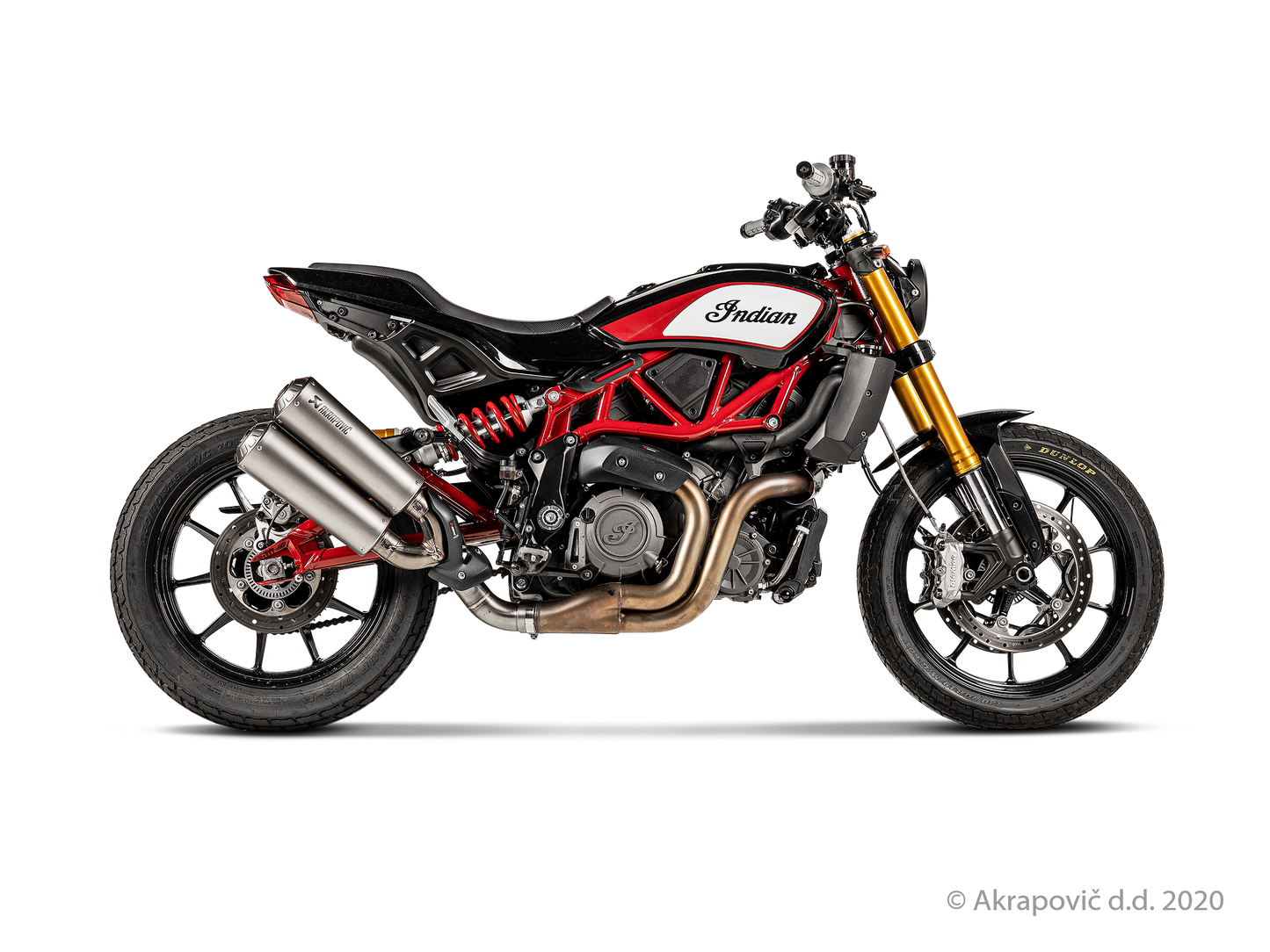Indian FTR 1200 / S Optional Link Pipe (SS) - (2019/2020)