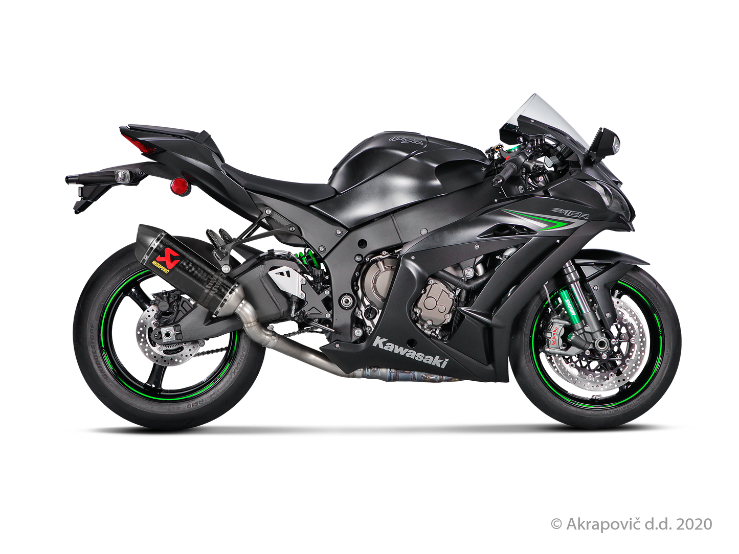 Kawasaki Ninja ZX-10R Optional Link Pipe (Titanium) - (2016/2020)
