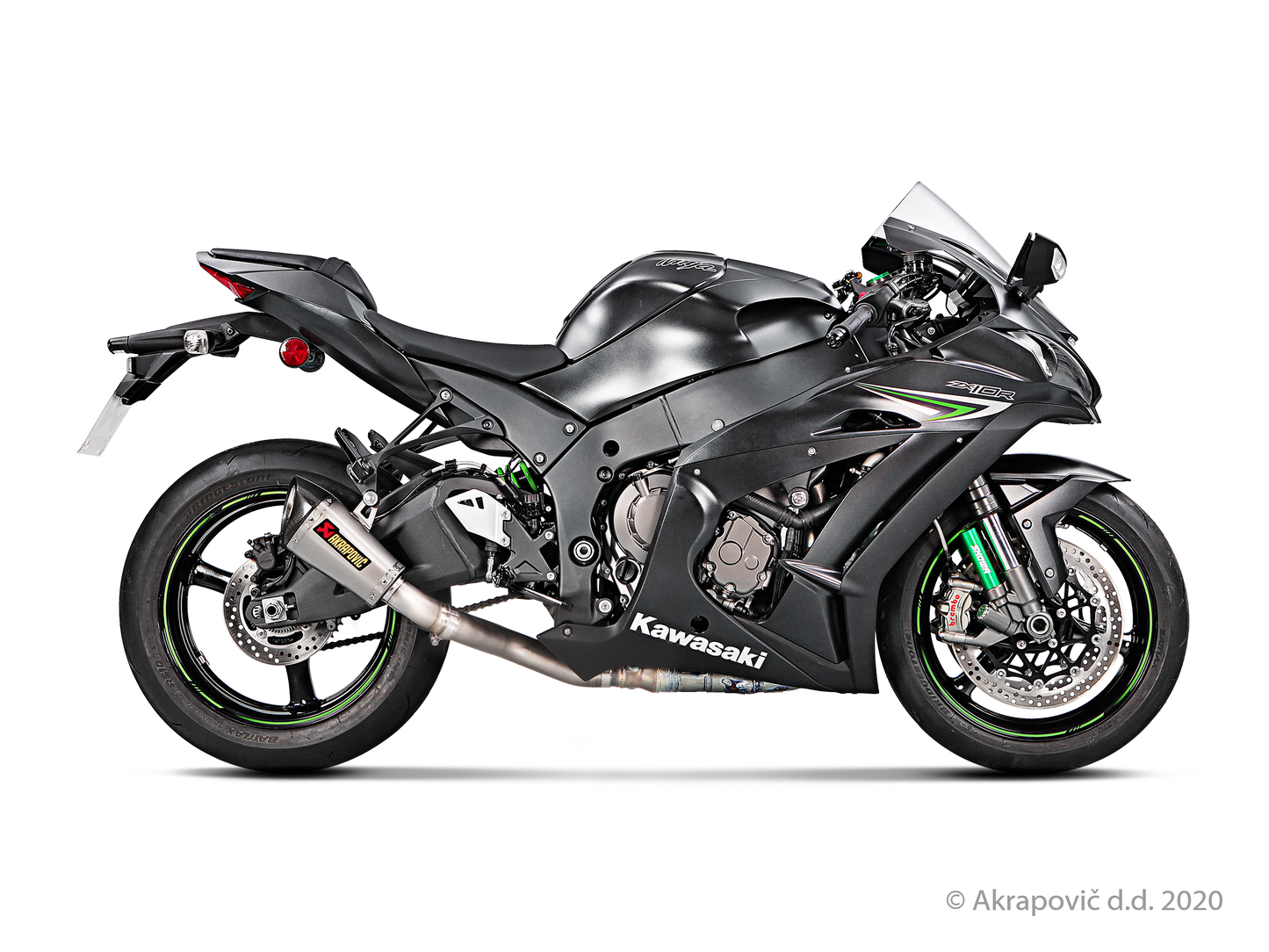 Kawasaki Ninja ZX-10R Optional Link Pipe (Titanium) - (2016/2020)