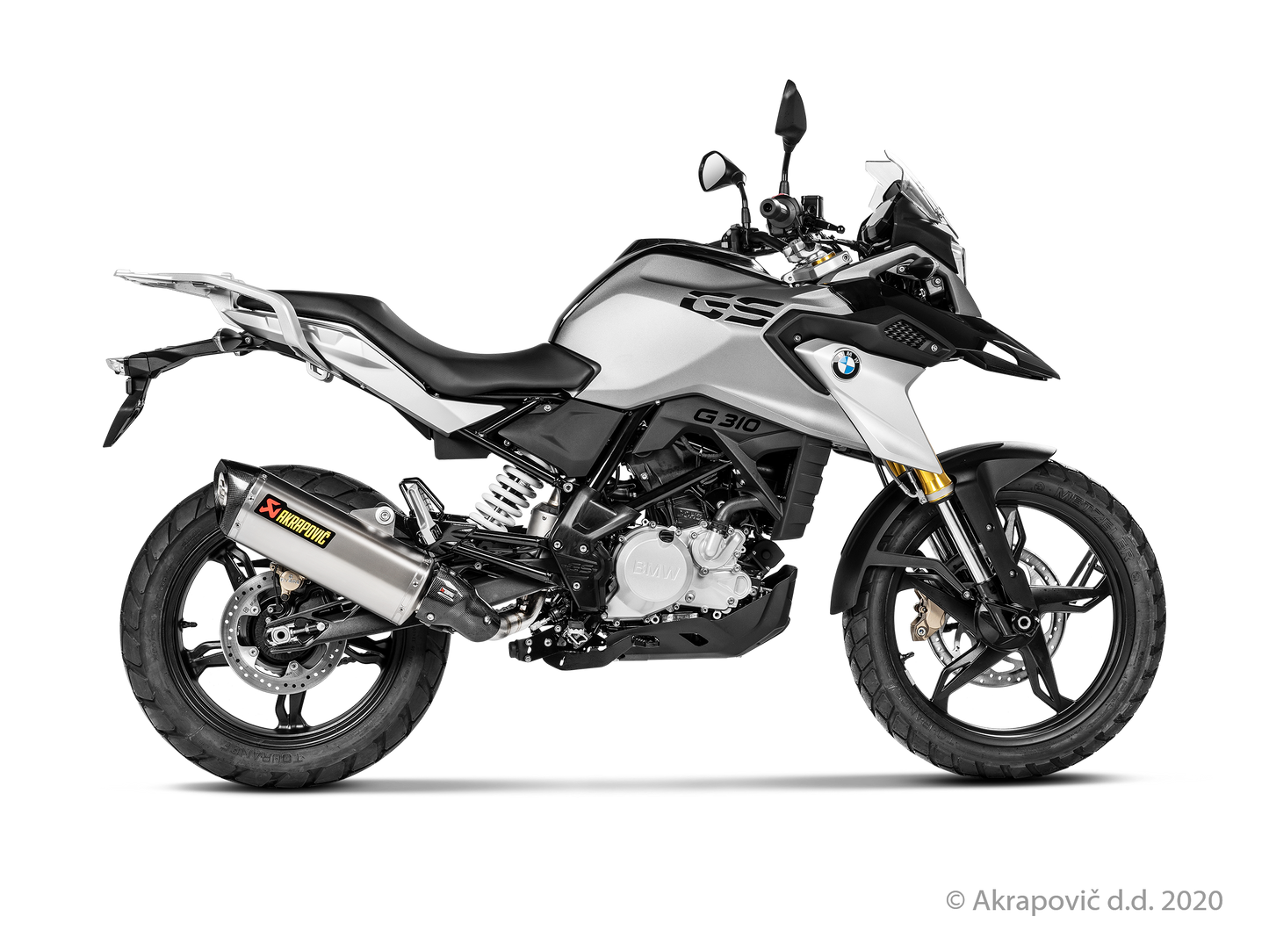 BMW G 310 GS Heat Shield (Carbon) - (2017/2024)