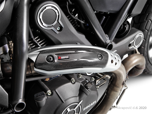 Ducati Scrambler Café Racer Heat Shield (Carbon) - (2017/2020)