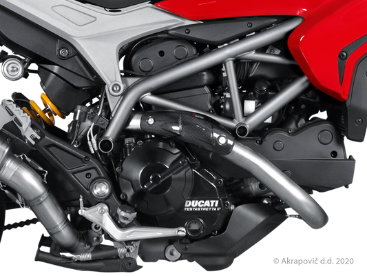Ducati Hypermotard Heat Shield (Carbon) - (2013/2018)