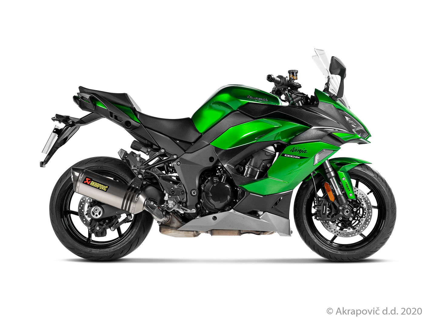 Kawasaki Ninja 1000SX Heat Shield (Carbon) - (2020/2024)