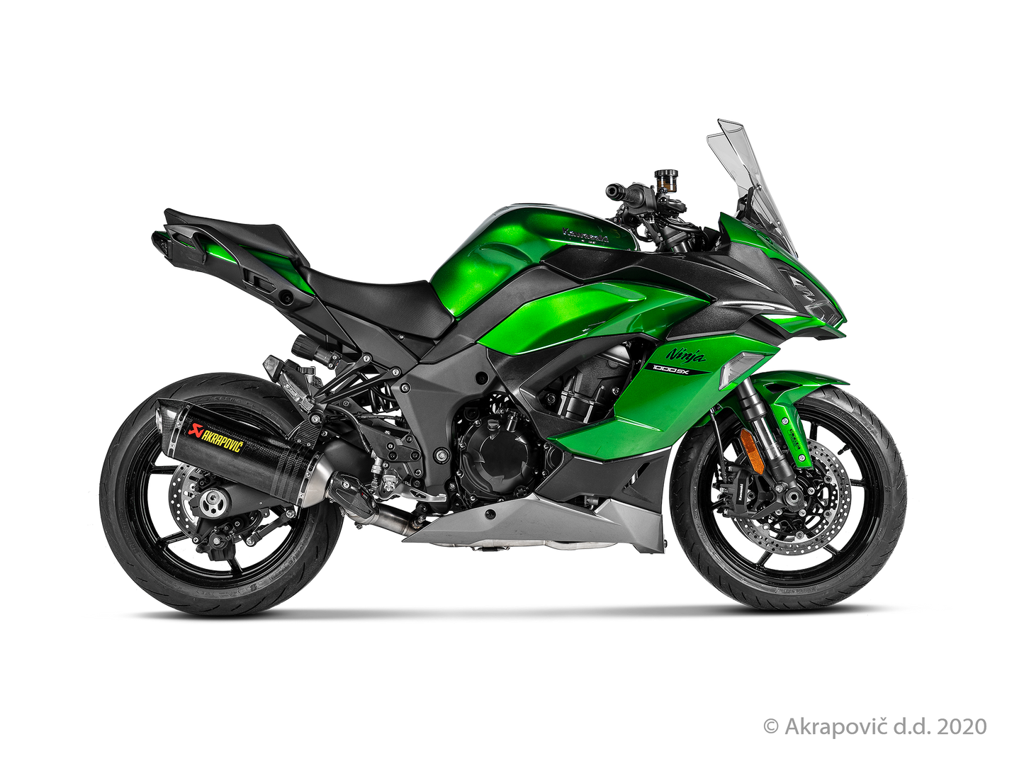 Kawasaki Ninja 1000SX Heat Shield (Carbon) - (2020/2024)