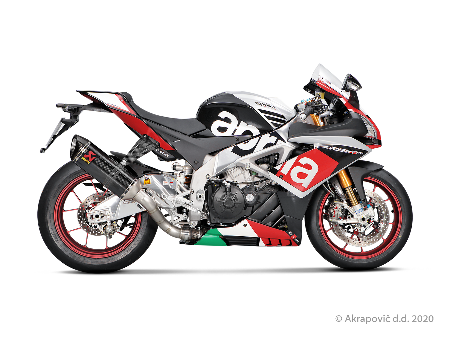 Aprilia RSV4 Muffler bracket (Carbon) - (2015/2024)