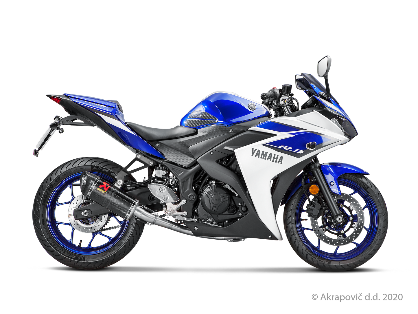 Yamaha R3 Muffler bracket (SS) - (2015/2026)