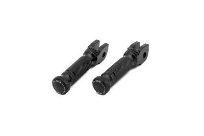 Sport lábtartó készlet, utas, fekete - Triumph, Speed Triple 1050 S / R / ABS, NN 01 (201; Triumph, Speed Triple 1050 S / RS, NN 02 (2018 - 2; Triumph, Speed Triple 1200 RR, PB01 (2022 - ); Triumph, Speed Triple 1200 RS, PB01 (2022 - ); Triumph, Stre