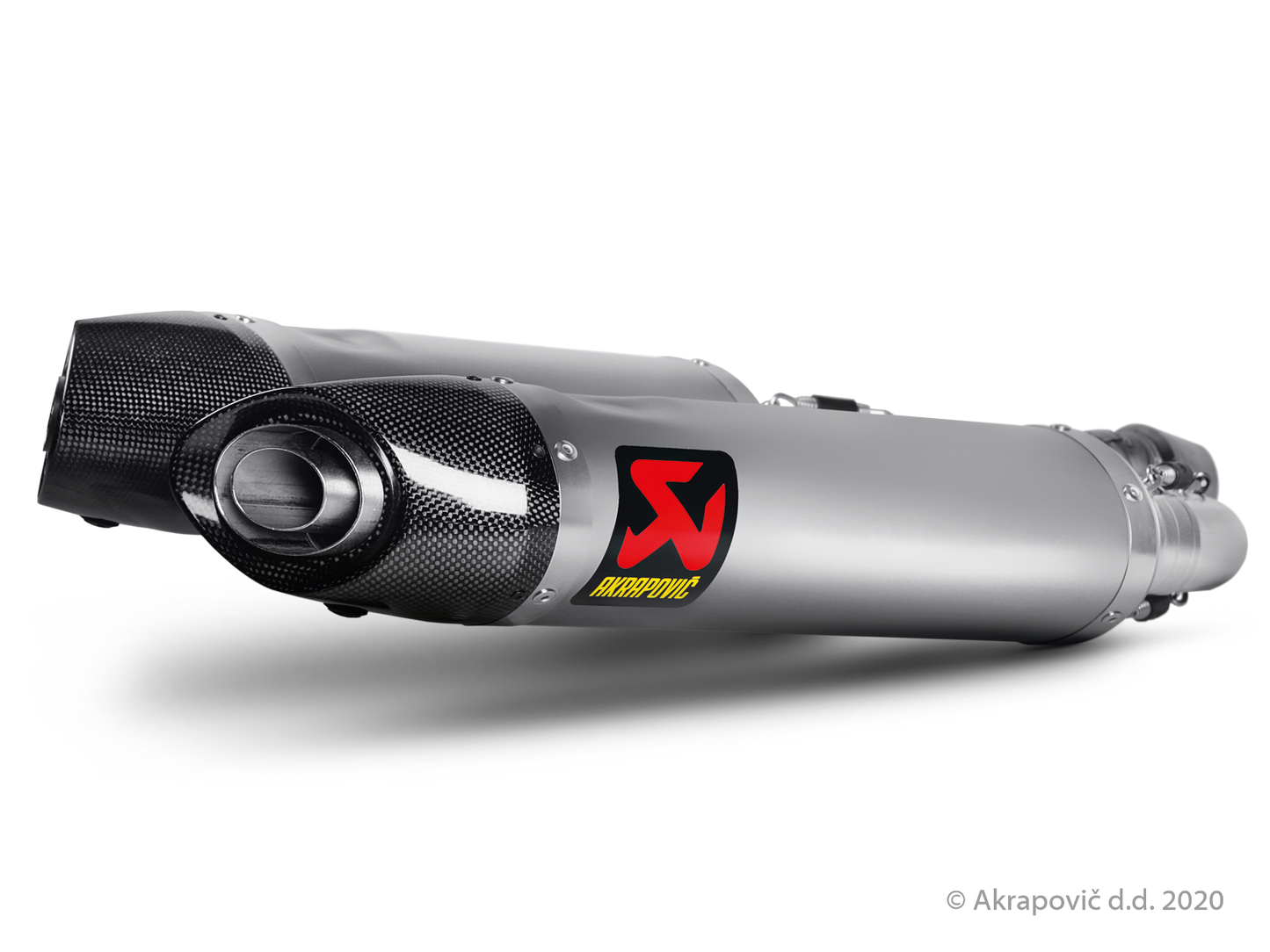 Aprilia SHIVER 750 / GT Slip-On Line (Titanium) - (2010/2016)