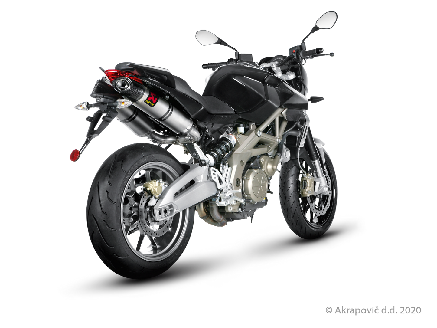 Aprilia SHIVER 750 / GT Slip-On Line (Titanium) - (2010/2016)