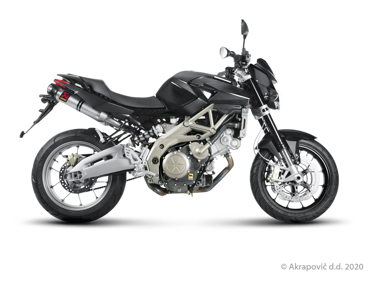 Aprilia SHIVER 750 / GT Slip-On Line (Titanium) - (2010/2016)