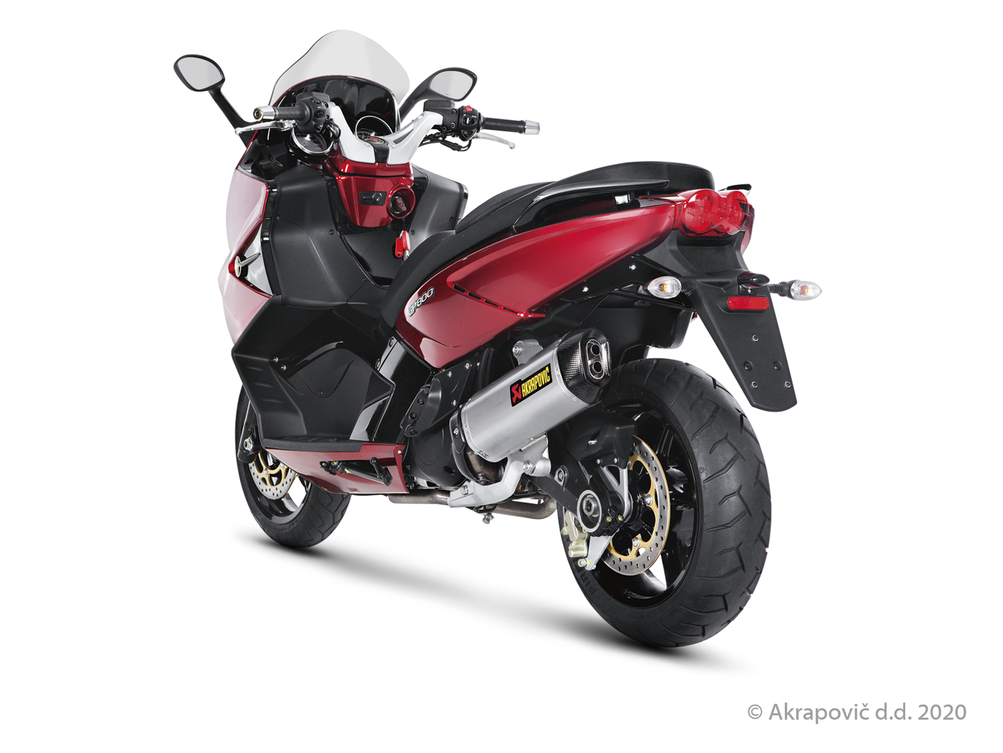 Gilera GP 800 Slip-On Line (SS) - (2008/2015)