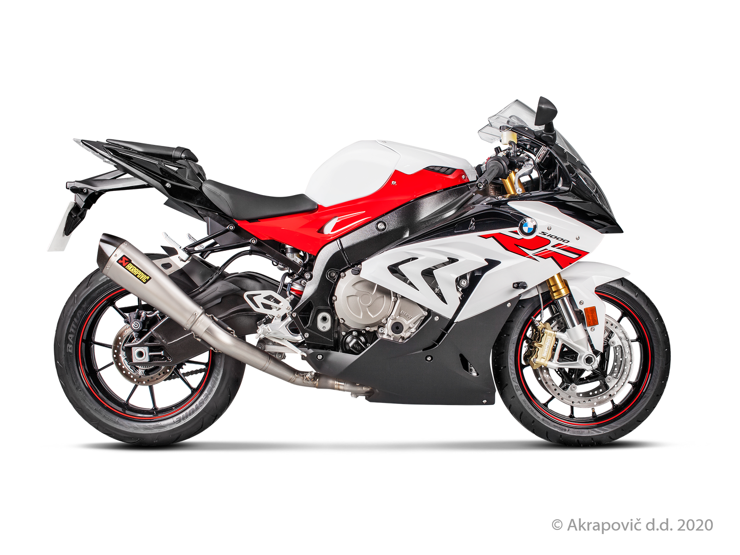 BMW S 1000 RR Racing Line (Titanium) - (2015/2018)