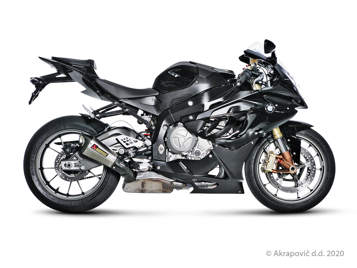 BMW S 1000 RR Slip-On Line (Titanium) - (2010/2014)
