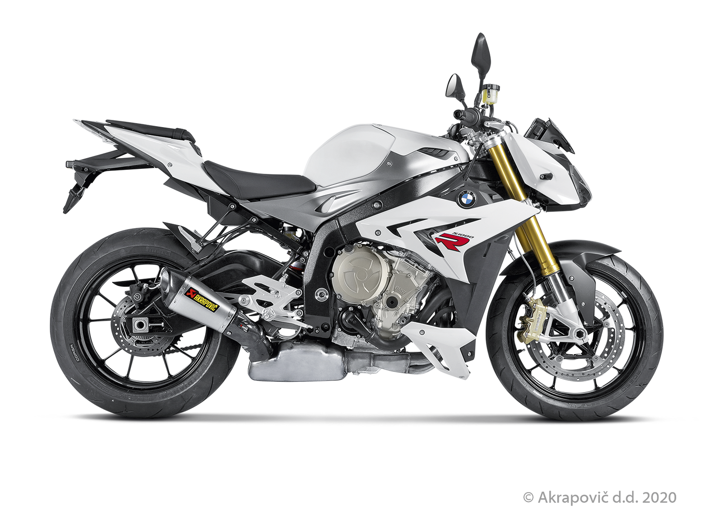 BMW S 1000 RR Slip-On Line (Titanium) - (2010/2014)