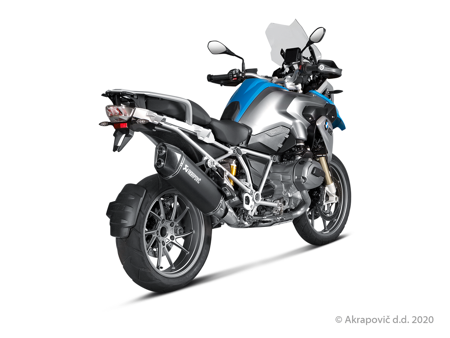 BMW R 1200 GS Slip-On Line (Titanium) - (2013/2016)