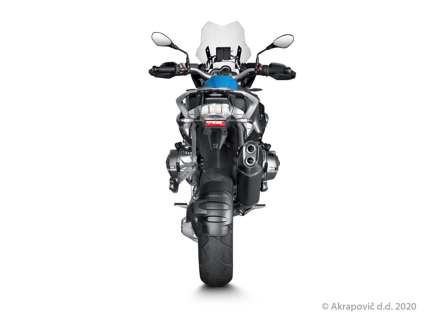 BMW R 1200 GS Slip-On Line (Titanium) - (2013/2016)