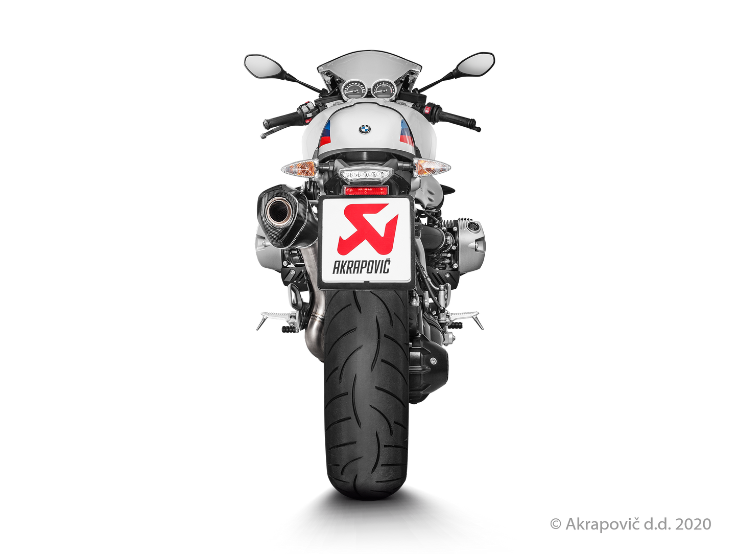 BMW R NINET Racer Slip-On Line (Titanium) - (2017/2023)
