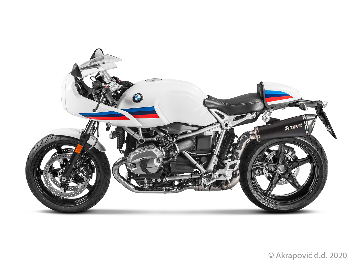 BMW R NINET Racer Slip-On Line (Titanium) - (2017/2023)