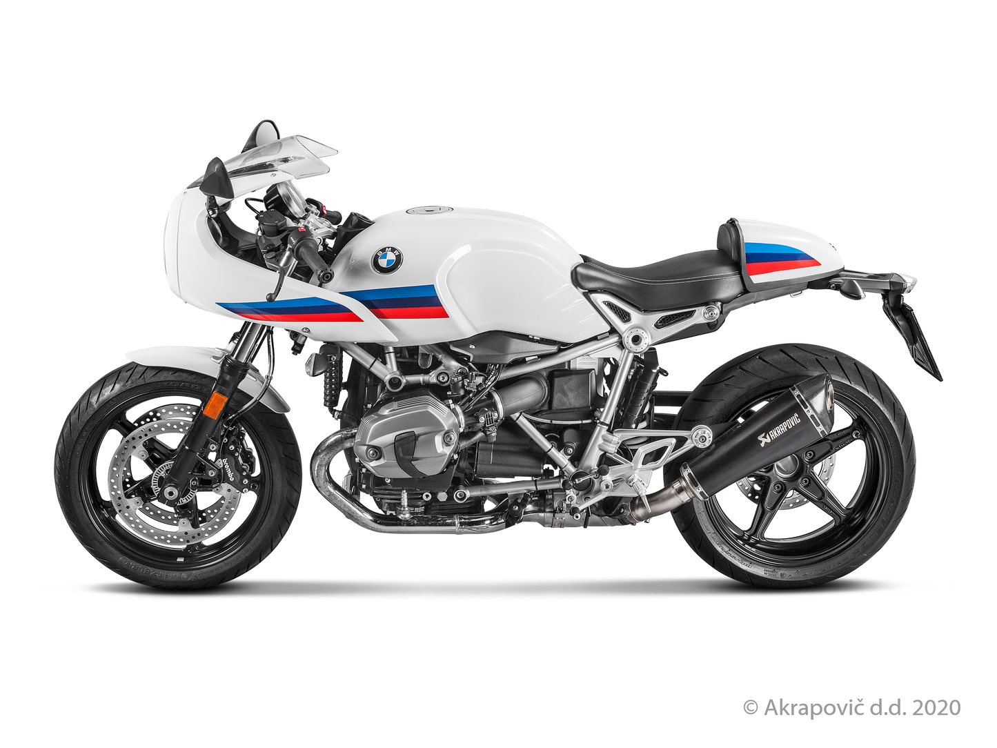 BMW R NINET Racer Slip-On Line (Titanium) - (2017/2023)