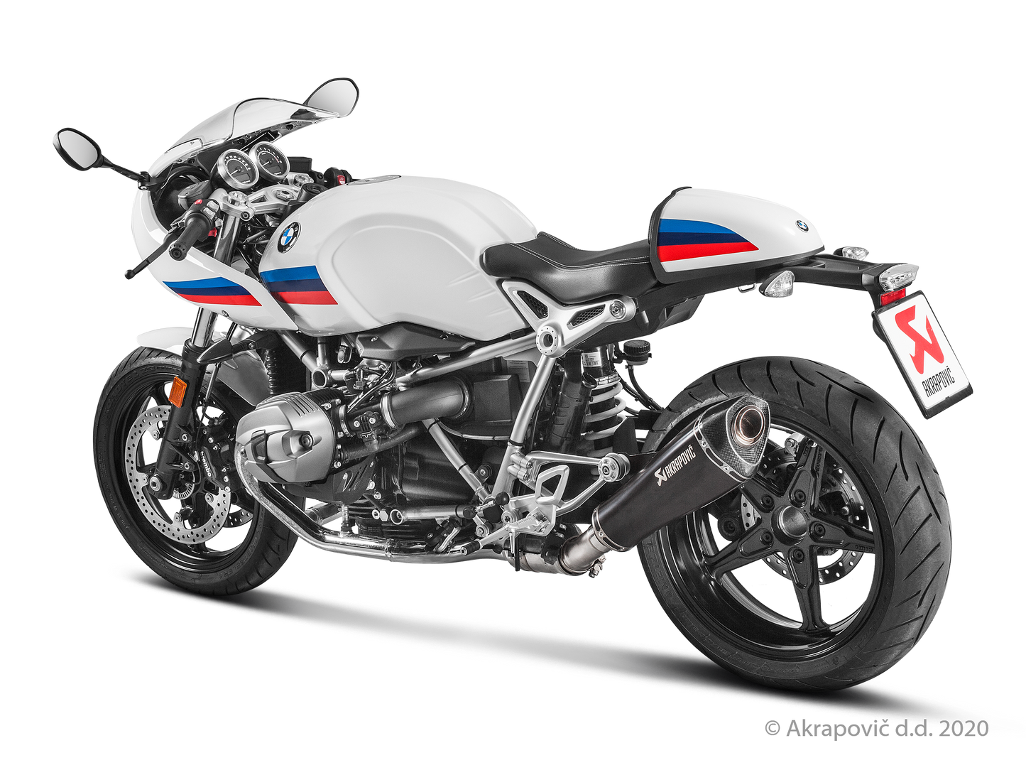 BMW R NINET Racer Slip-On Line (Titanium) - (2017/2023)