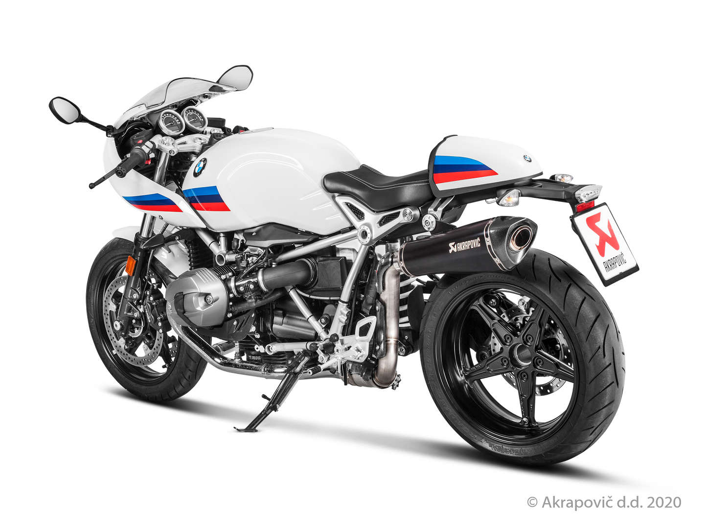 BMW R NINET Racer Slip-On Line (Titanium) - (2017/2023)