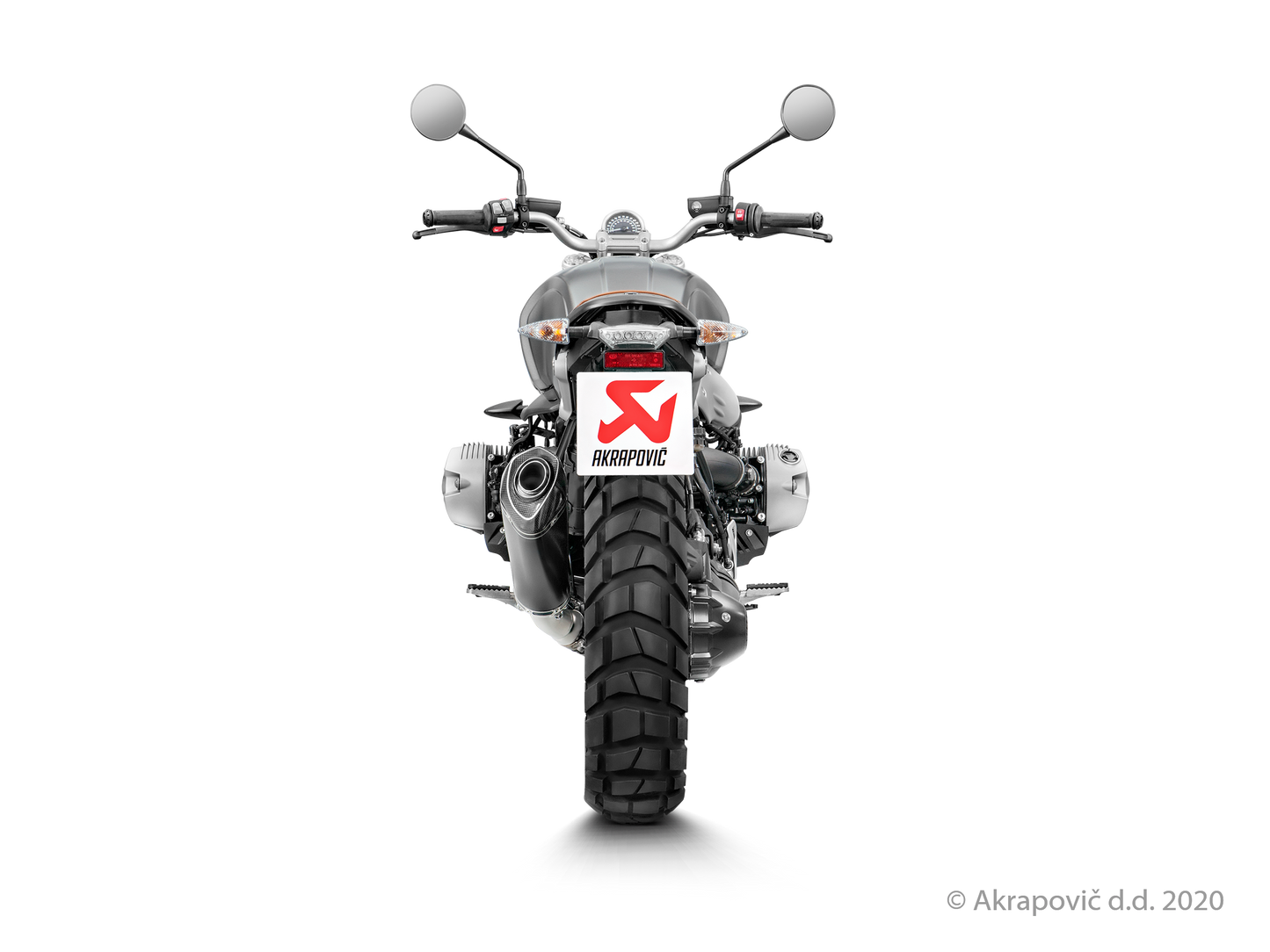 BMW R NINET Racer Slip-On Line (Titanium) - (2017/2023)