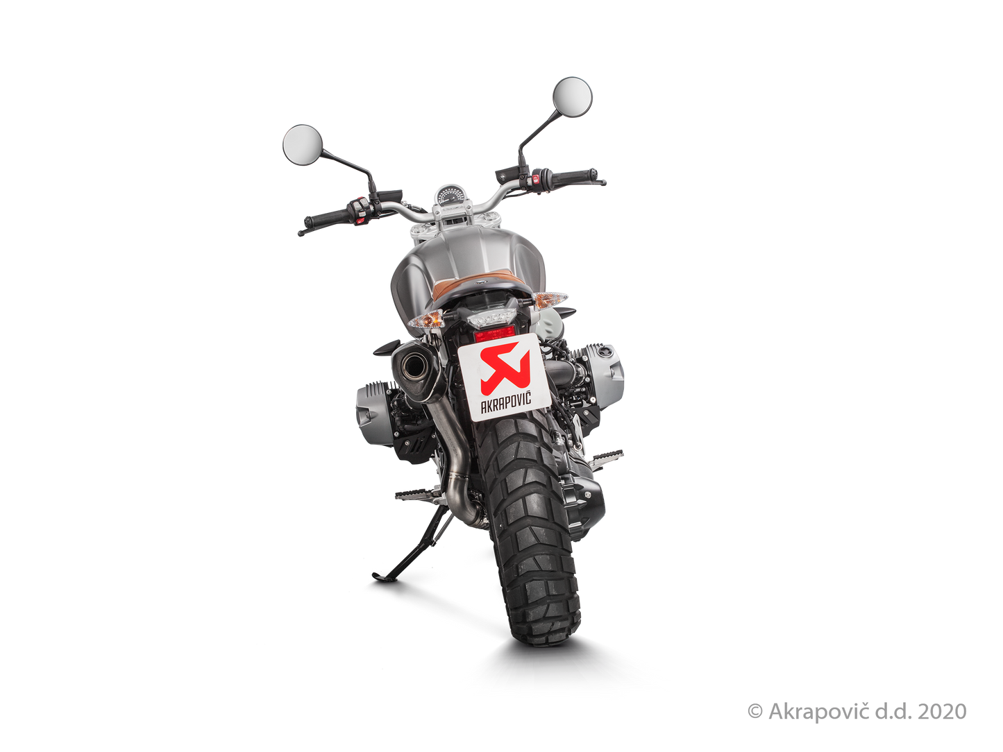BMW R NINET Racer Slip-On Line (Titanium) - (2017/2023)