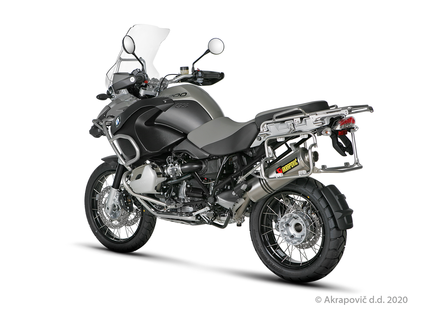 BMW R 1200 GS ADVENTURE Slip-On Line (Titanium) R 1200 GS / ADVENTURE - (2004/2009)