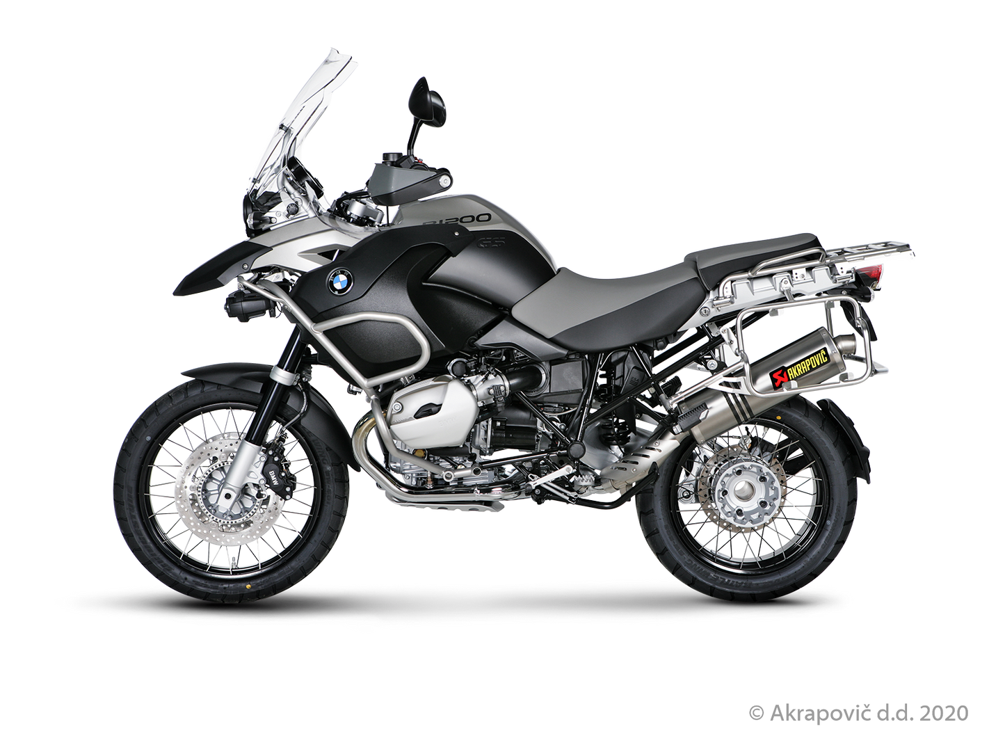 BMW R 1200 GS ADVENTURE Slip-On Line (Titanium) R 1200 GS / ADVENTURE - (2004/2009)
