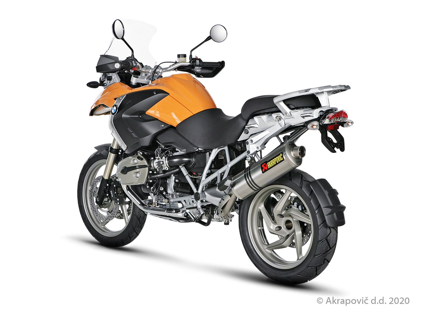 BMW R 1200 GS ADVENTURE Slip-On Line (Titanium) R 1200 GS / ADVENTURE - (2004/2009)