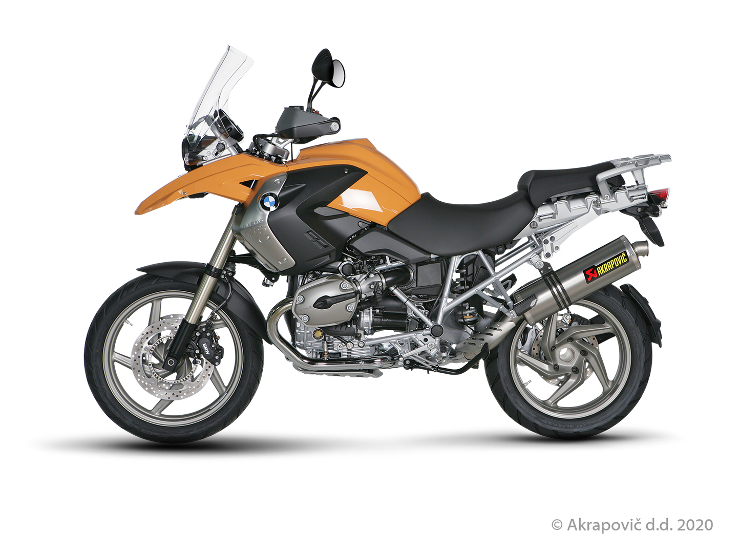 BMW R 1200 GS ADVENTURE Slip-On Line (Titanium) R 1200 GS / ADVENTURE - (2004/2009)