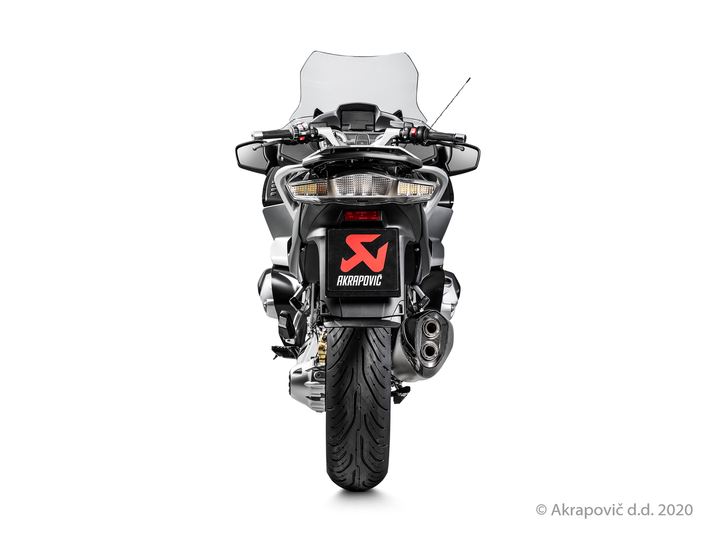BMW R 1250 RT Slip-On Line (Titanium) - (2019/2024)