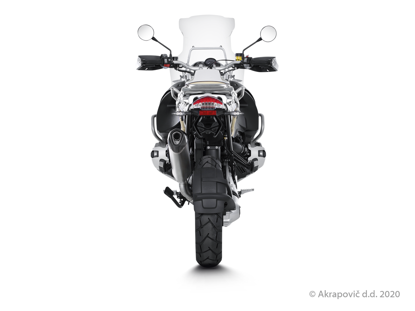 BMW R 1200 GS ADVENTURE Slip-On Line (Titanium) - (2010/2013)
