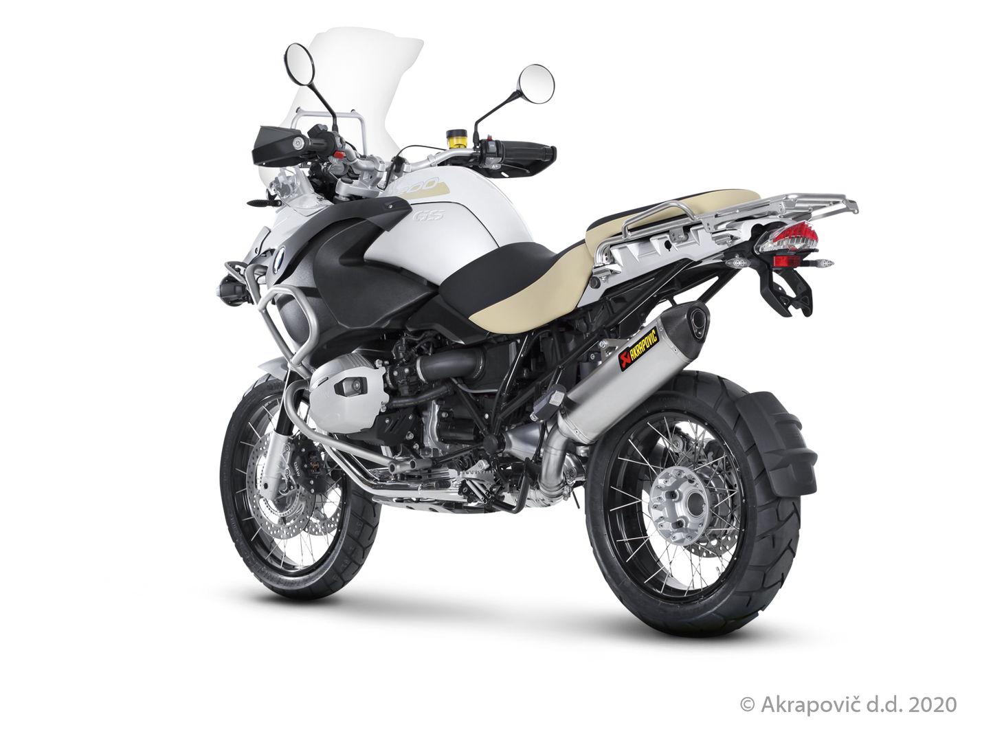 BMW R 1200 GS Slip-On Line (Titanium) - (2010/2012)