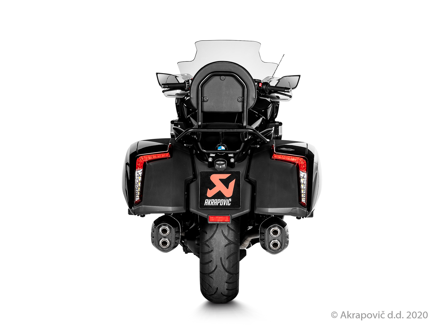 BMW K 1600 B / Grand America Slip-On Line (Titanium) - (2017/2020)