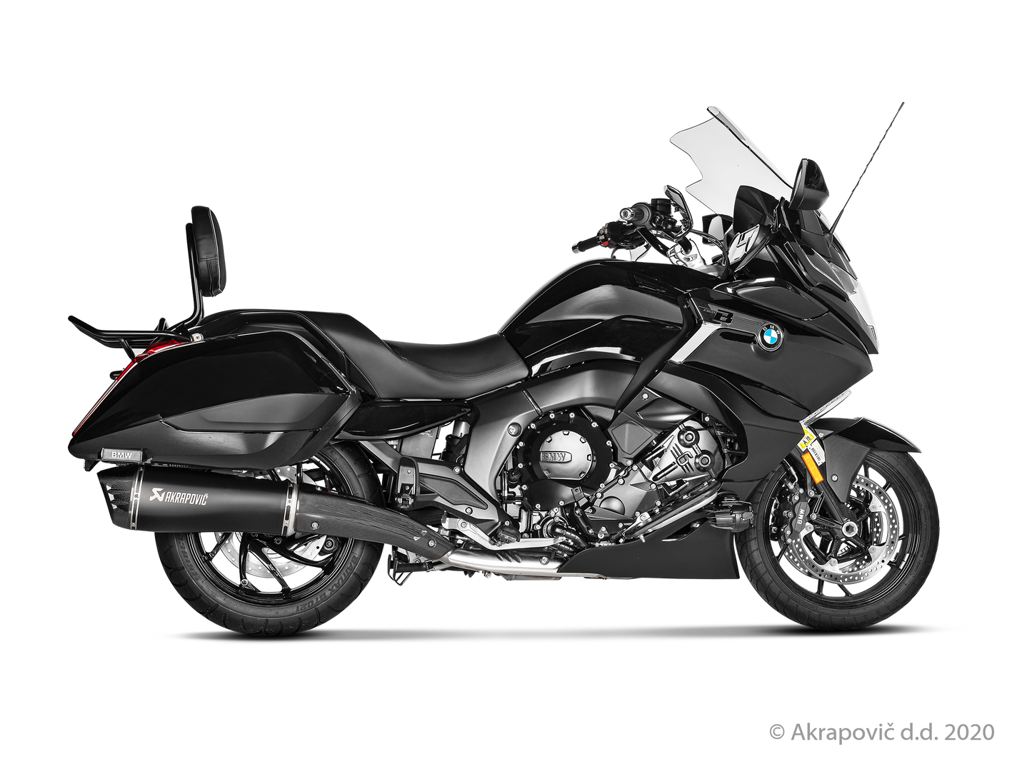 BMW K 1600 B / Grand America Slip-On Line (Titanium) - (2017/2020)