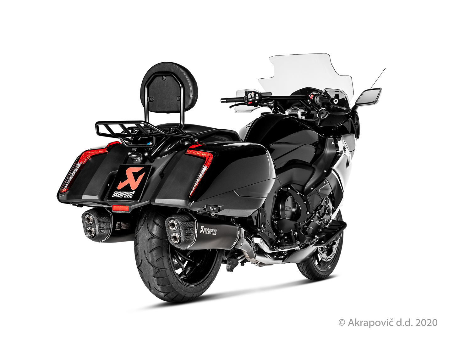 BMW K 1600 B / Grand America Slip-On Line (Titanium) - (2017/2020)