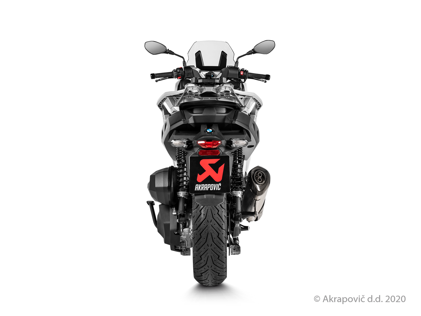 BMW C 400 X / GT Slip-On Line (Titanium) - (2018/2020)