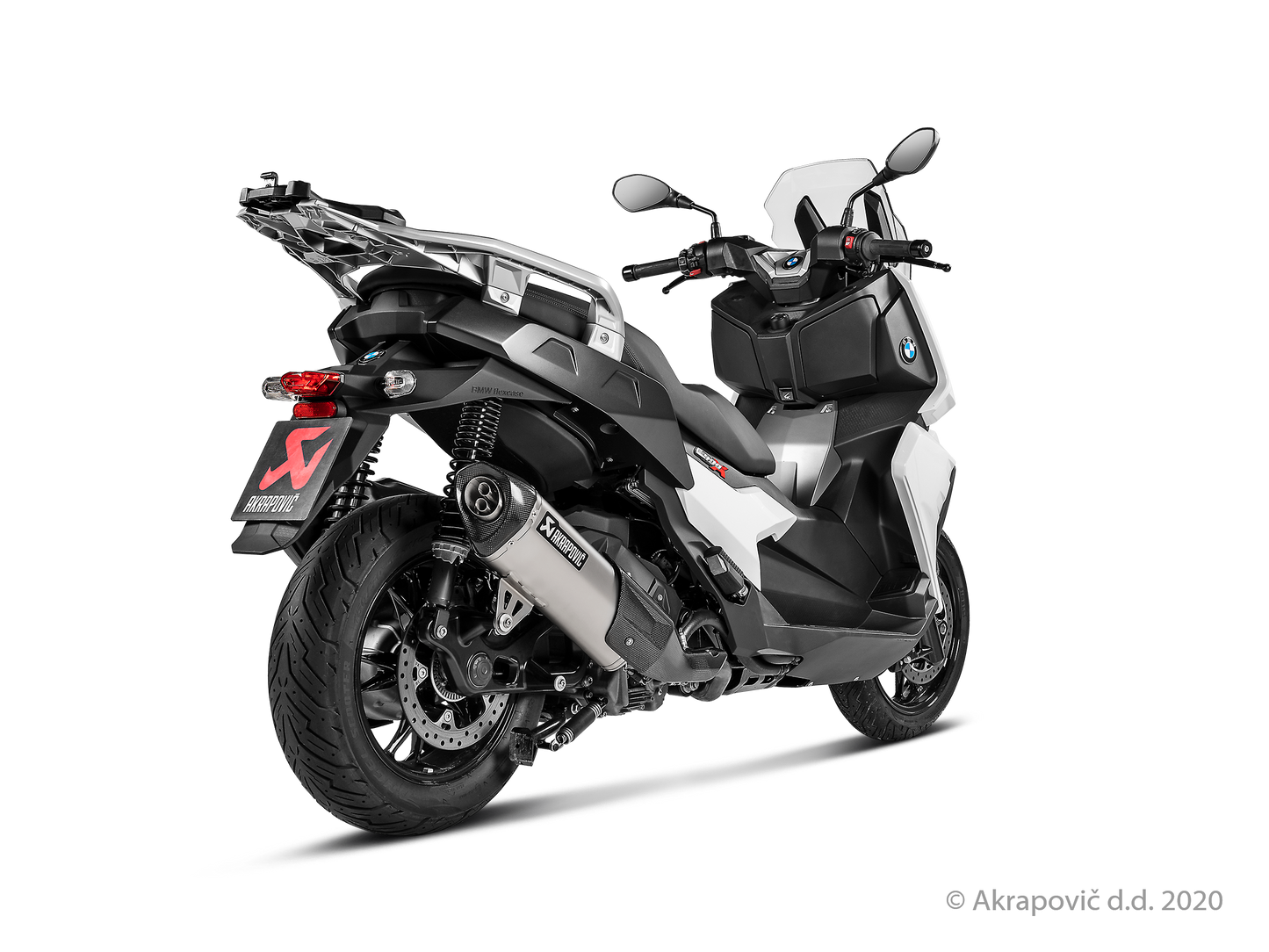 BMW C 400 X / GT Slip-On Line (Titanium) - (2018/2020)