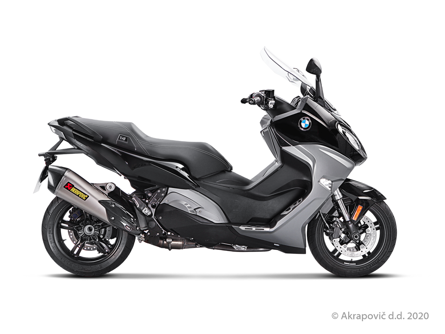 BMW C 650 Sport Slip-On Line (Titanium) - (2016/2020)