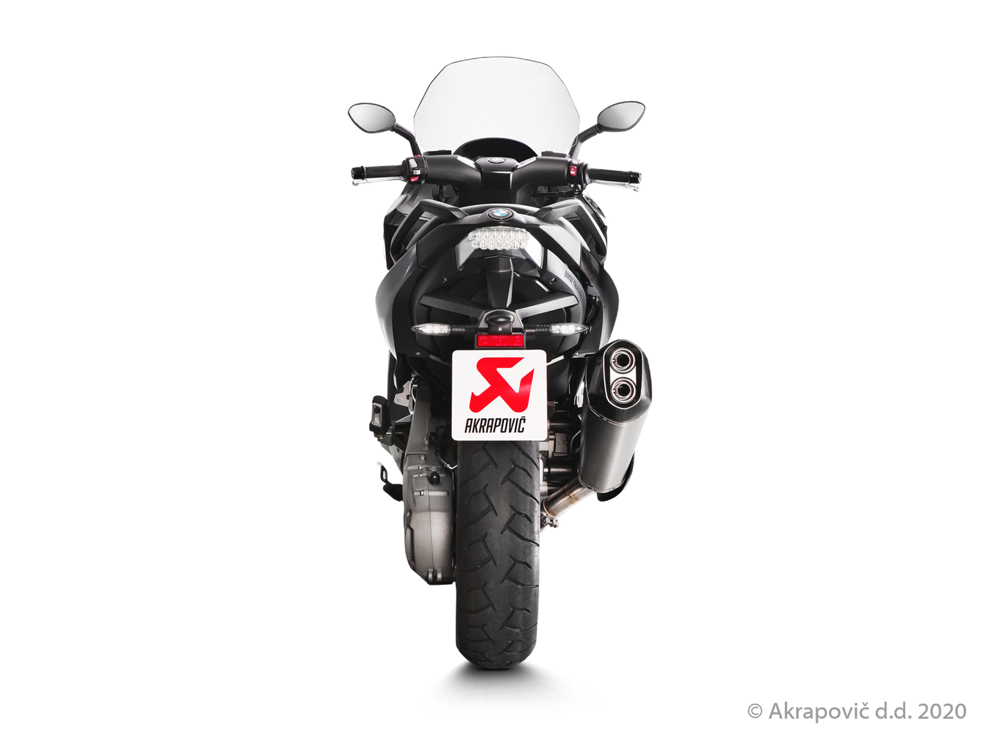 BMW C 650 Sport Slip-On Line (Titanium) - (2016/2020)