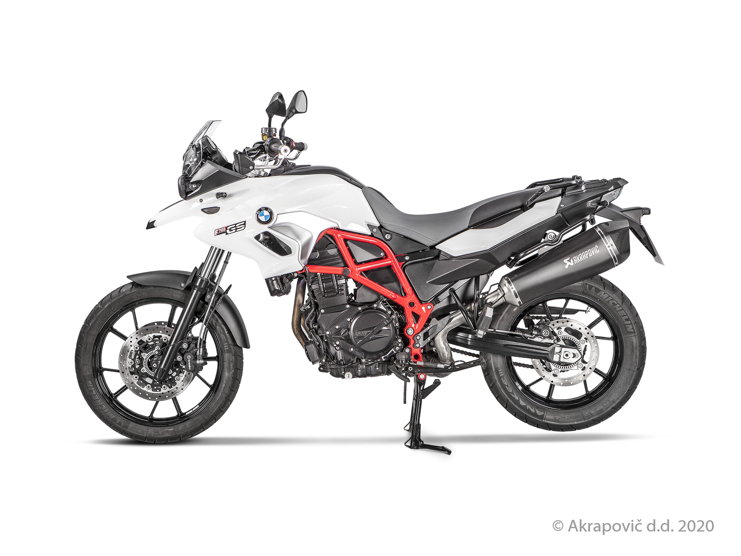 BMW F 800 GS Slip-On Line (Titanium) - (2008/2017)