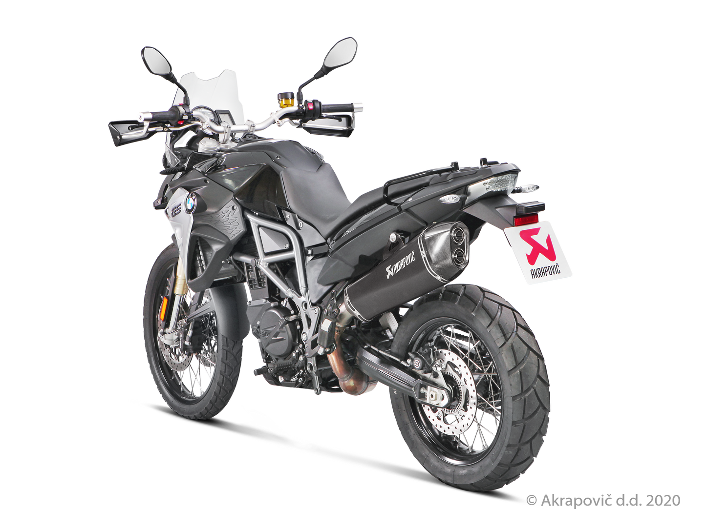 BMW F 650 GS Slip-On Line (Titanium) 700 - (2008/2012)